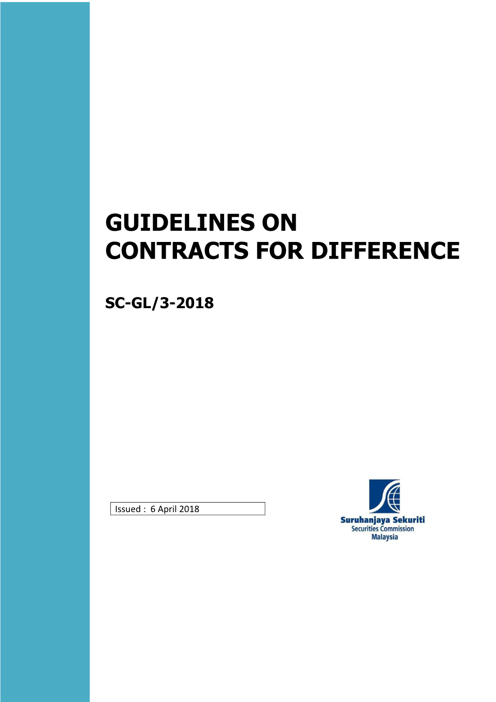 Guidelines on Contracts for Difference