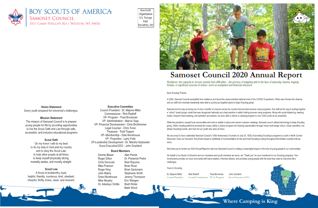 Samoset Council 2020 Annual Report