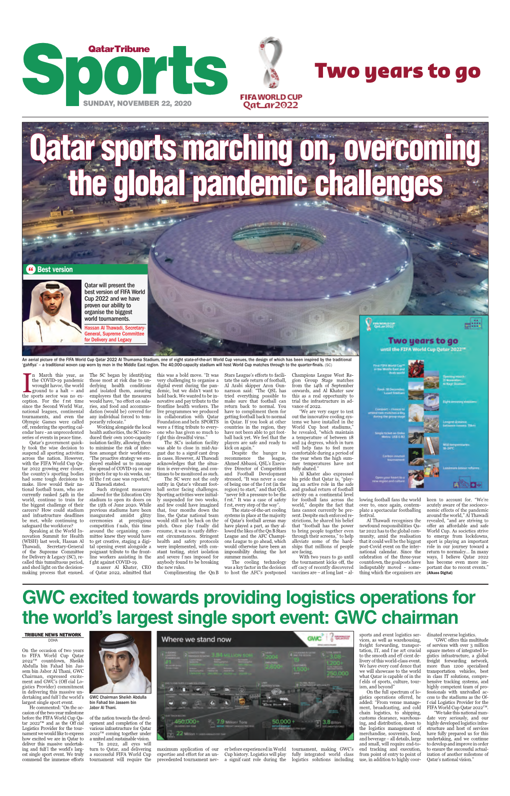 Qatar Sports Marching On, Overcoming the Global Pandemic Challenges