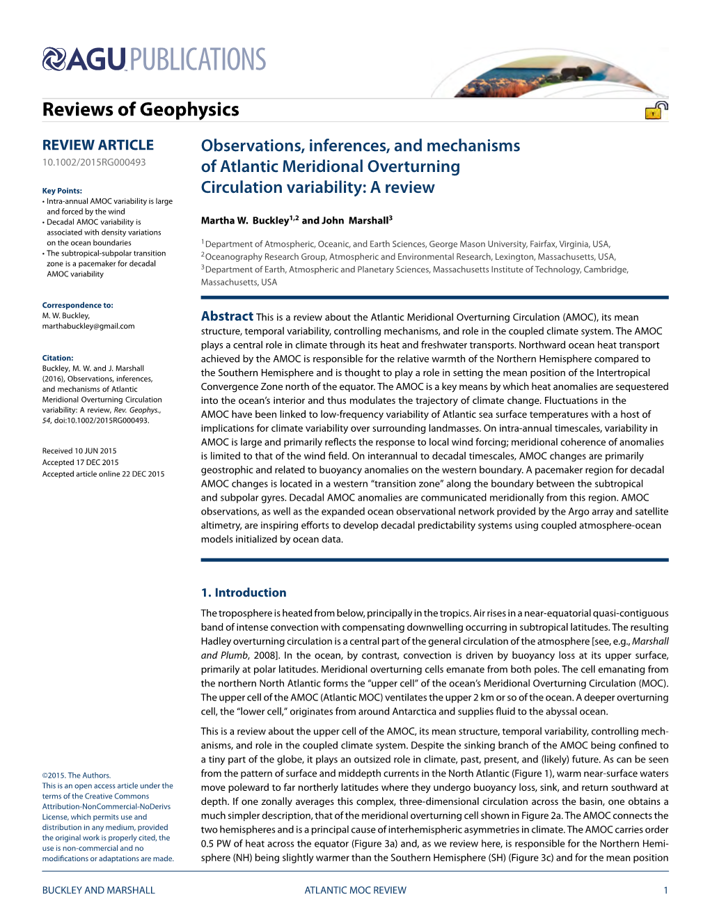 Observations, Inferences, and Mechanisms of Atlantic Convergence Zone North of the Equator