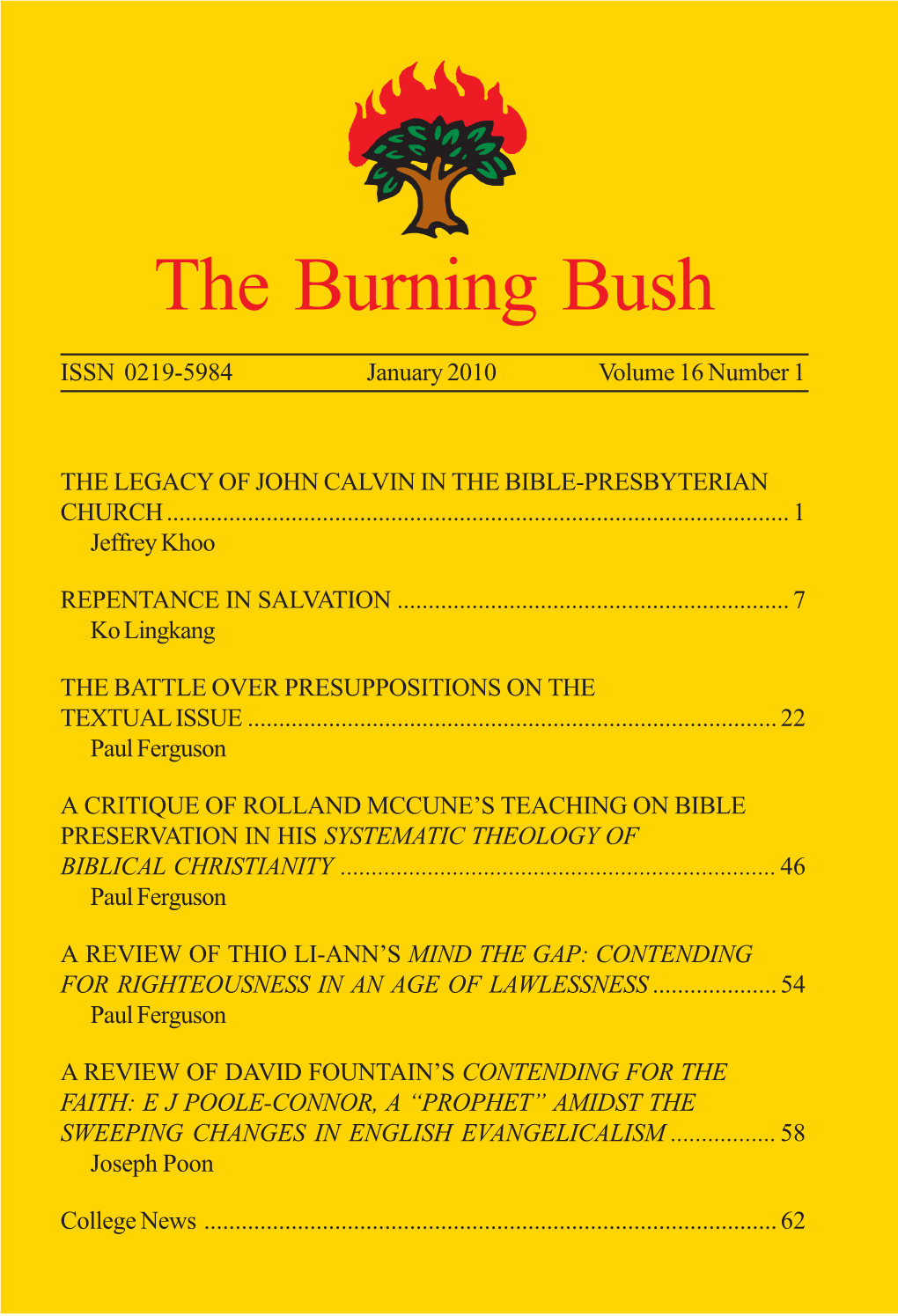 The Burning Bush