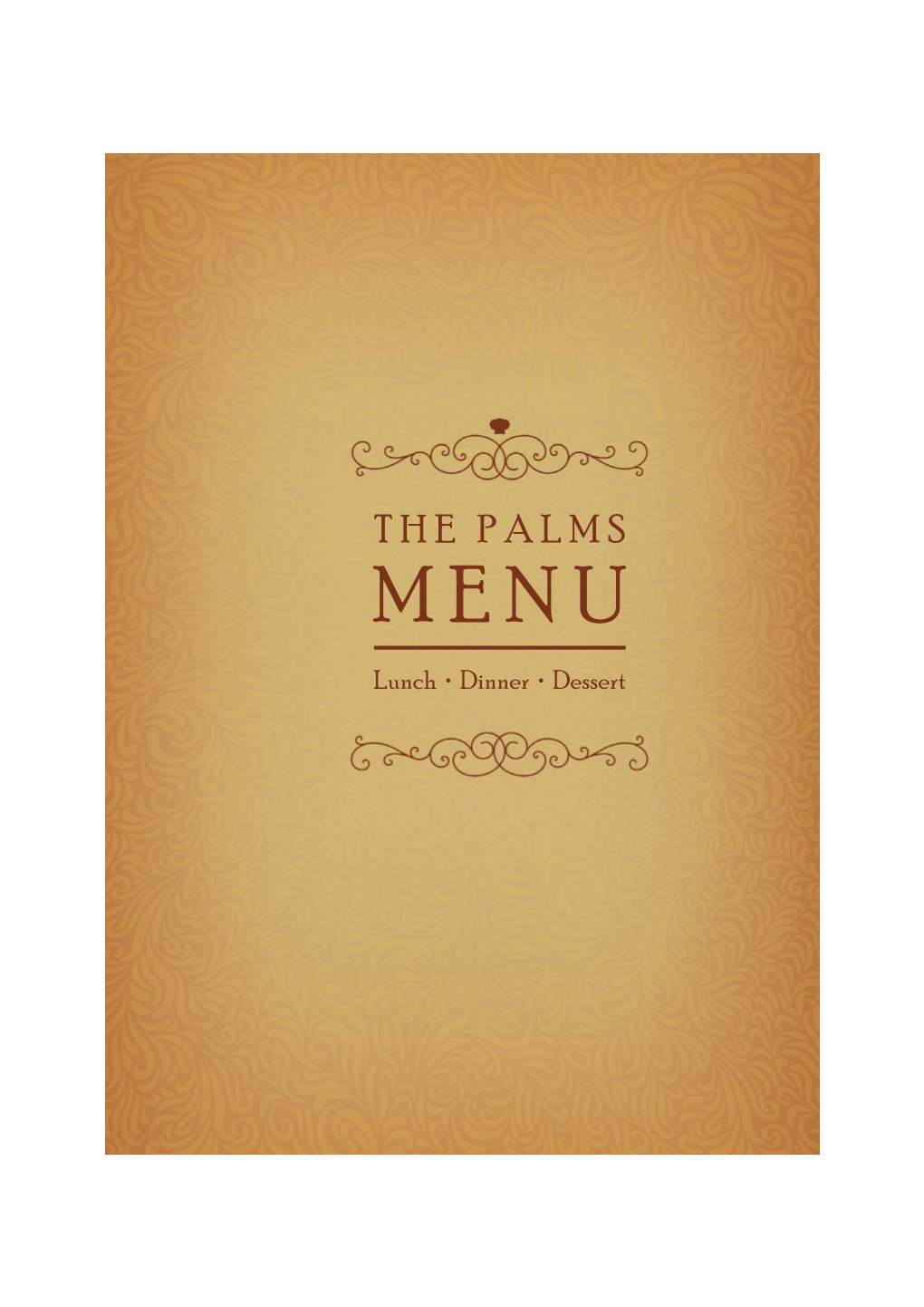 The Palms Menu