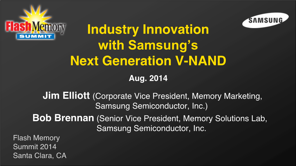 Industry Innovation with Samsung's Next