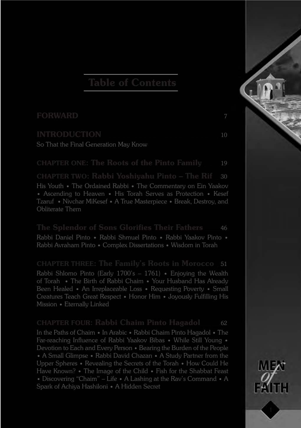 Table of Contents