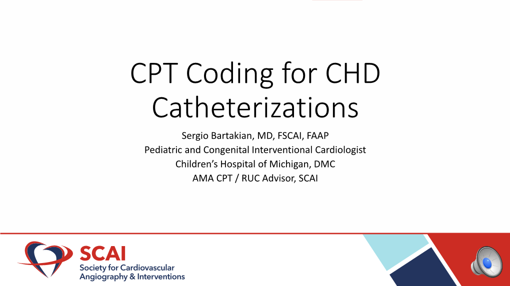 CPT Coding for CHD Catheterizations