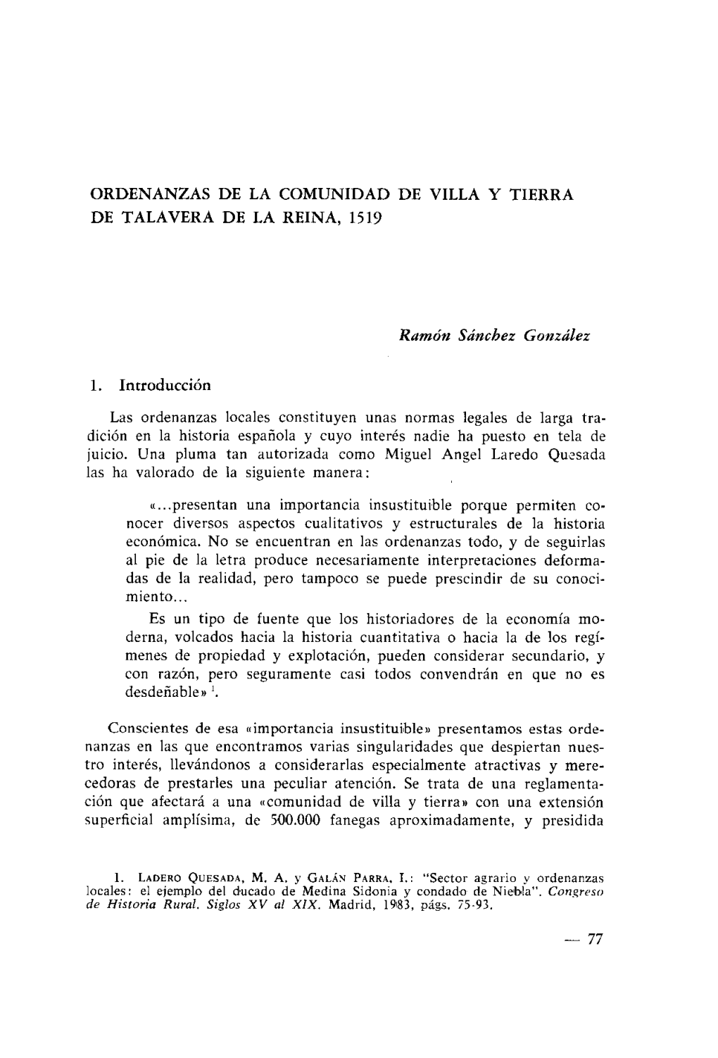 Descargar PDF “Ordenanzas De La Comunidad De Villa Y Tierra De