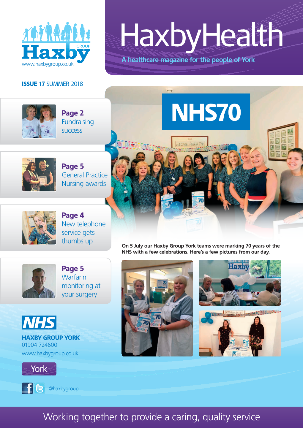 Haxbyhealth a Healthcare Magazine for the People of York