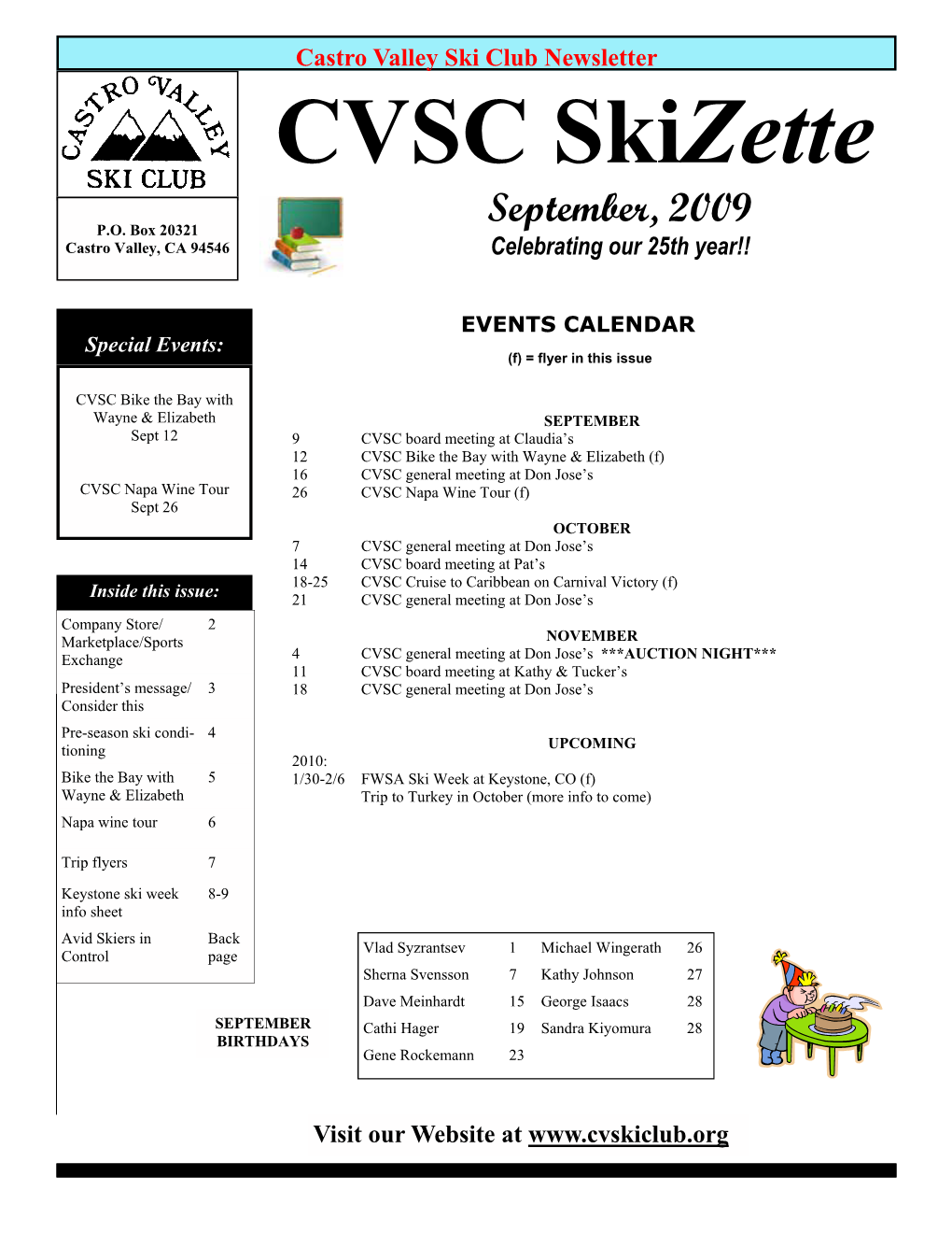 CVSC Skizette