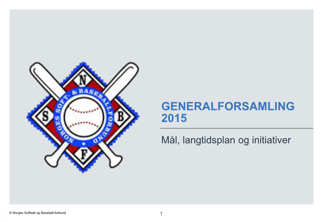 Generalforsamling 2015