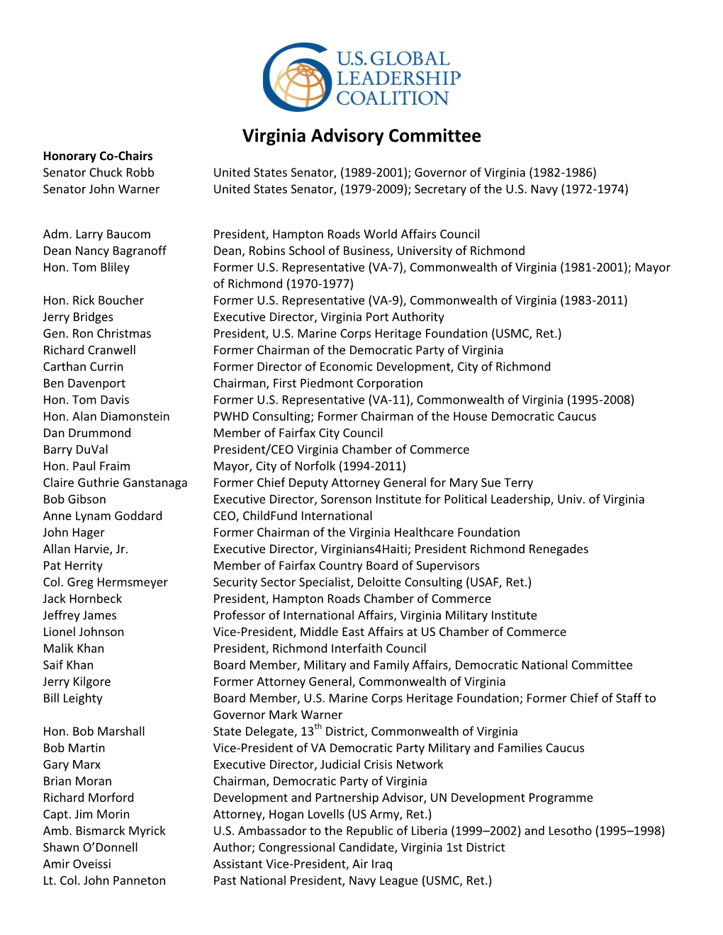 Virginia Advisory Committee