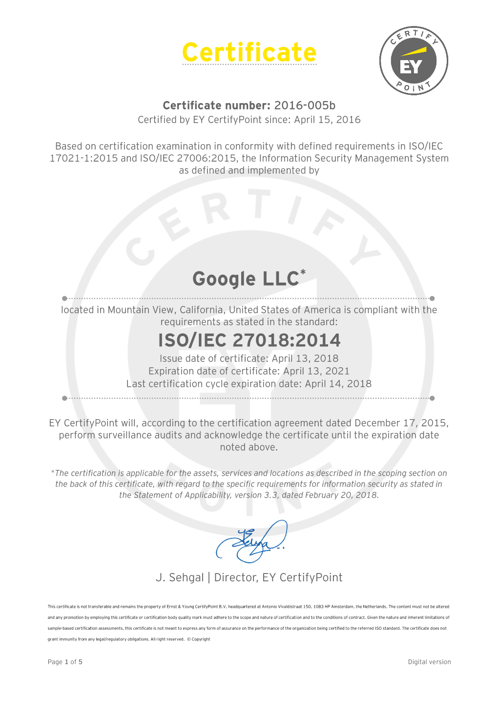 Iso-27018-Certificate.Pdf