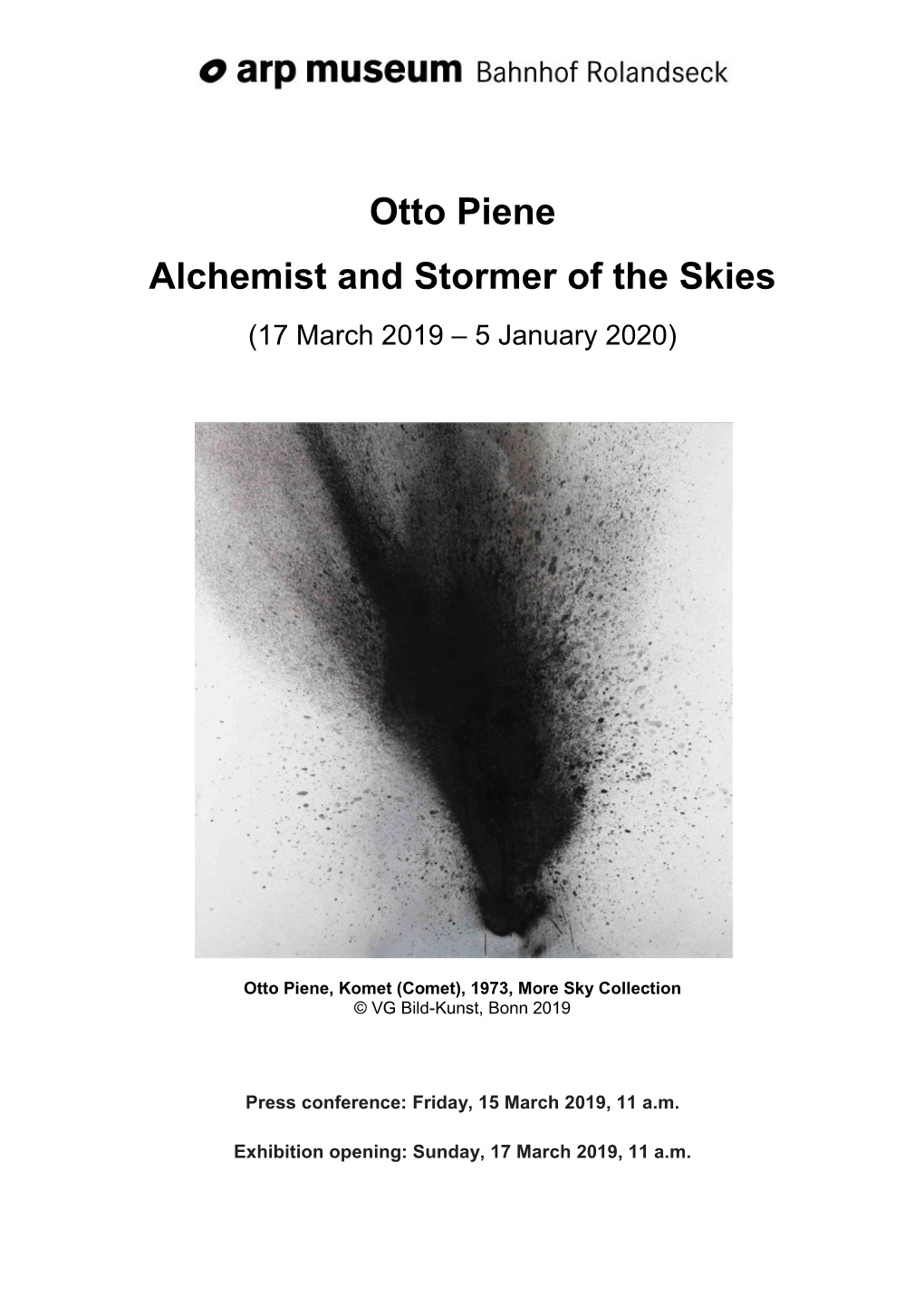 Press Kit Otto Piene