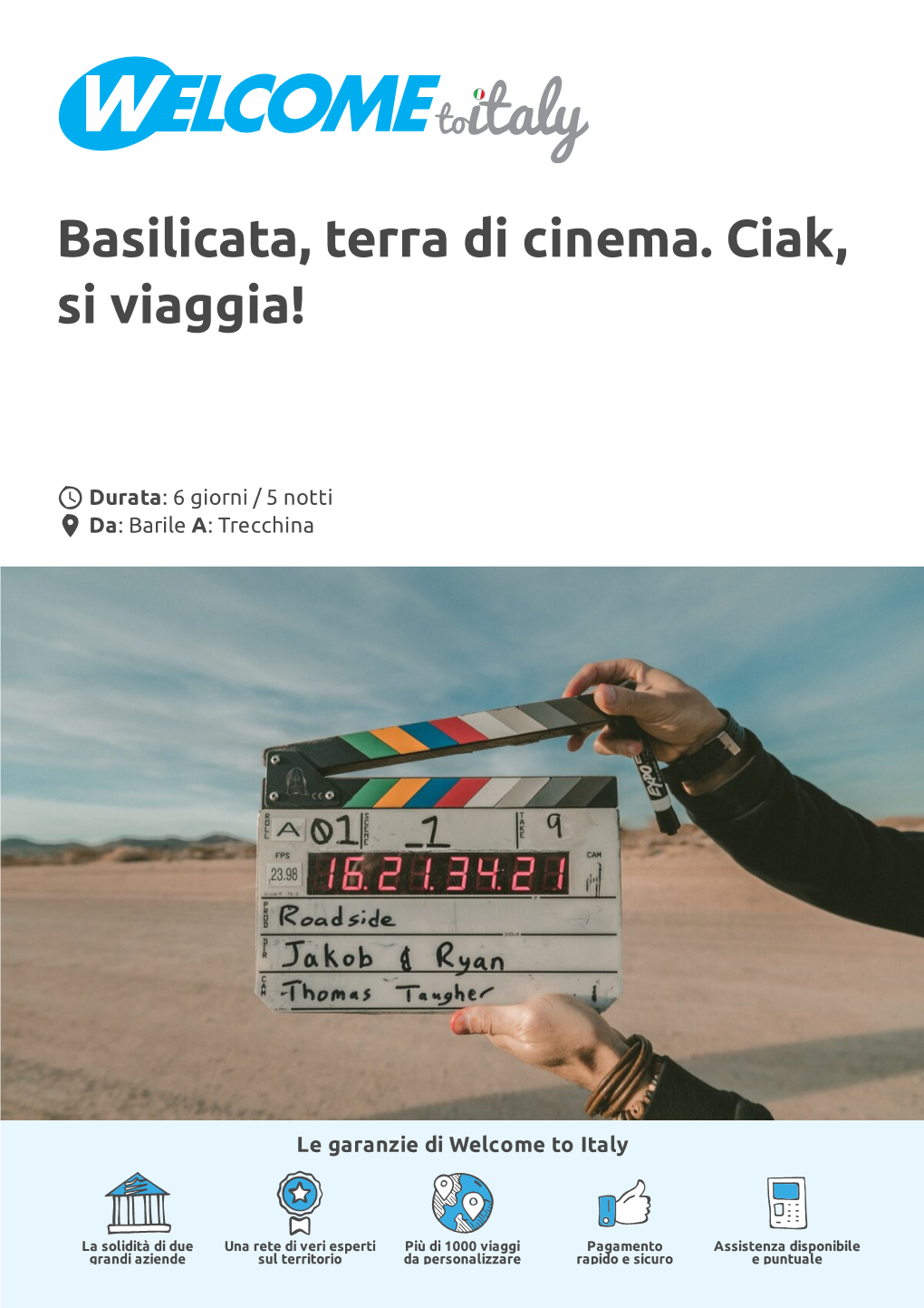 Basilicata, Terra Di Cinema. Ciak, Si Viaggia!