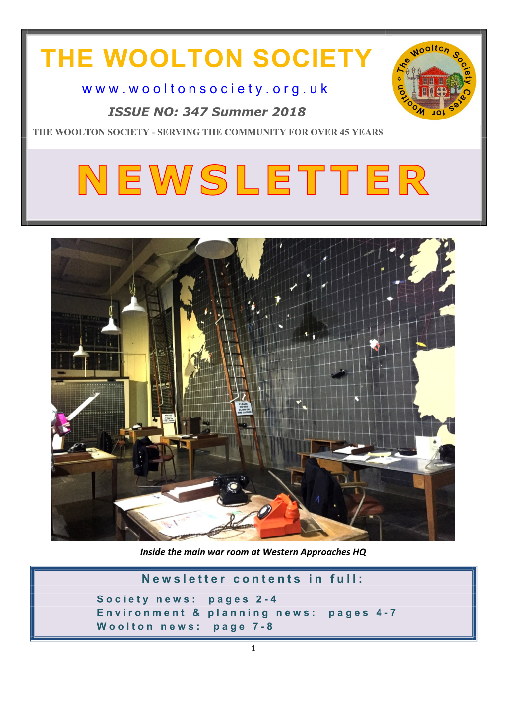 Newsletter 347 Summer 2018.Pdf