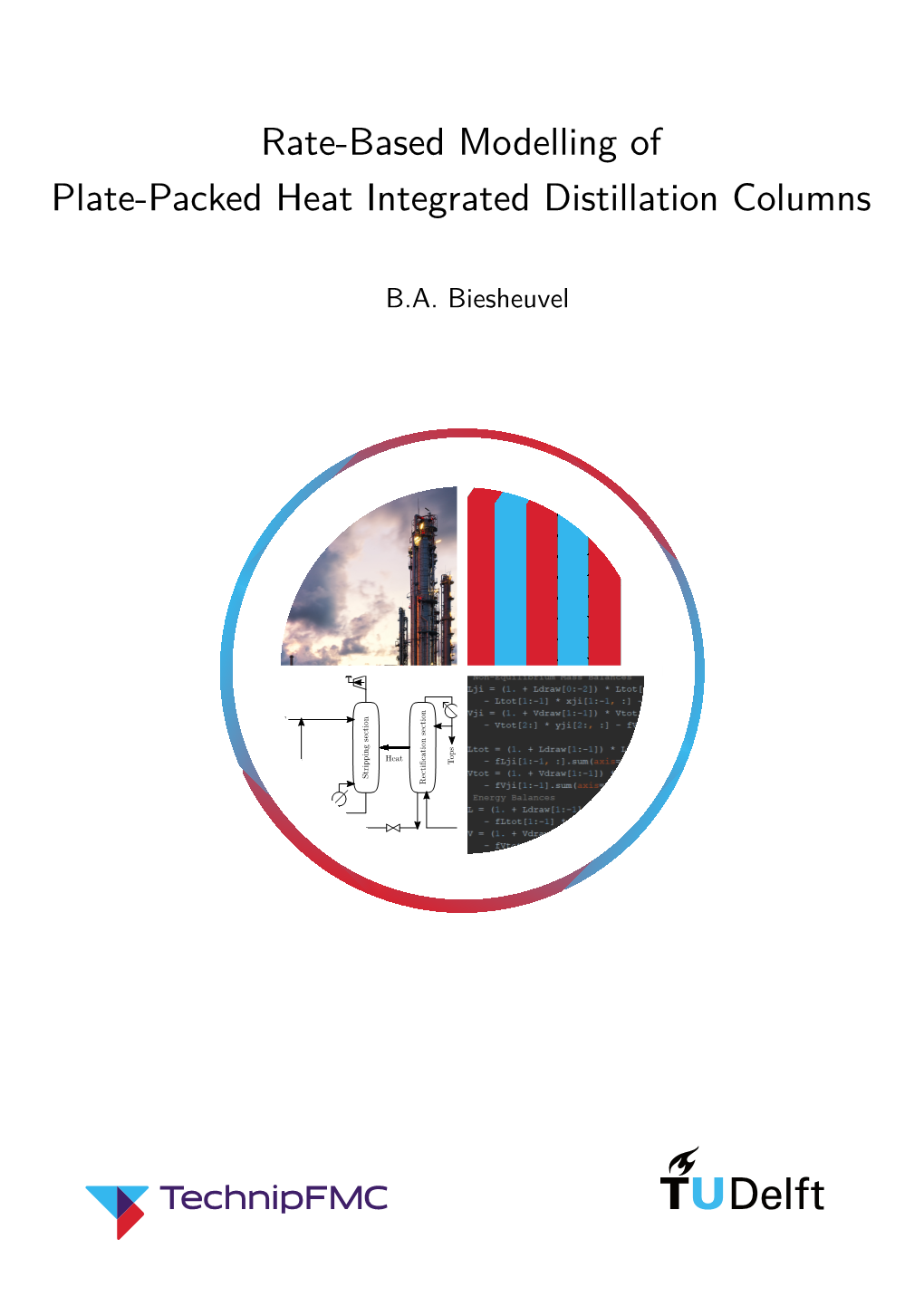 Rate-Based Modelling of Plate-Packed Heat Integrated Distillation Columns