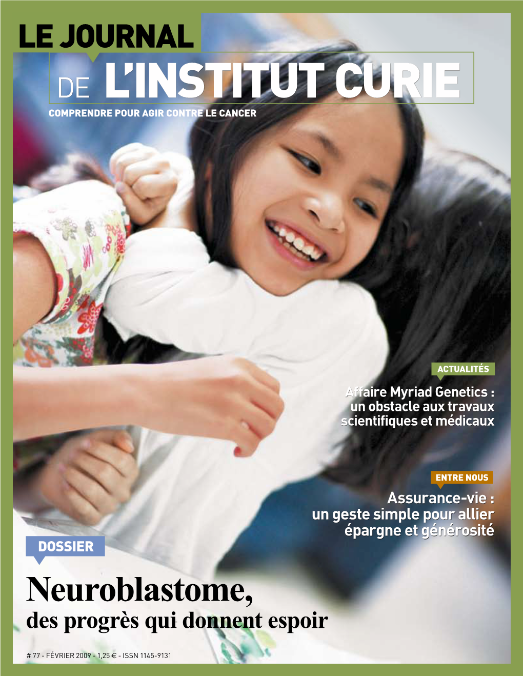 Le Journal De L'institut Curie