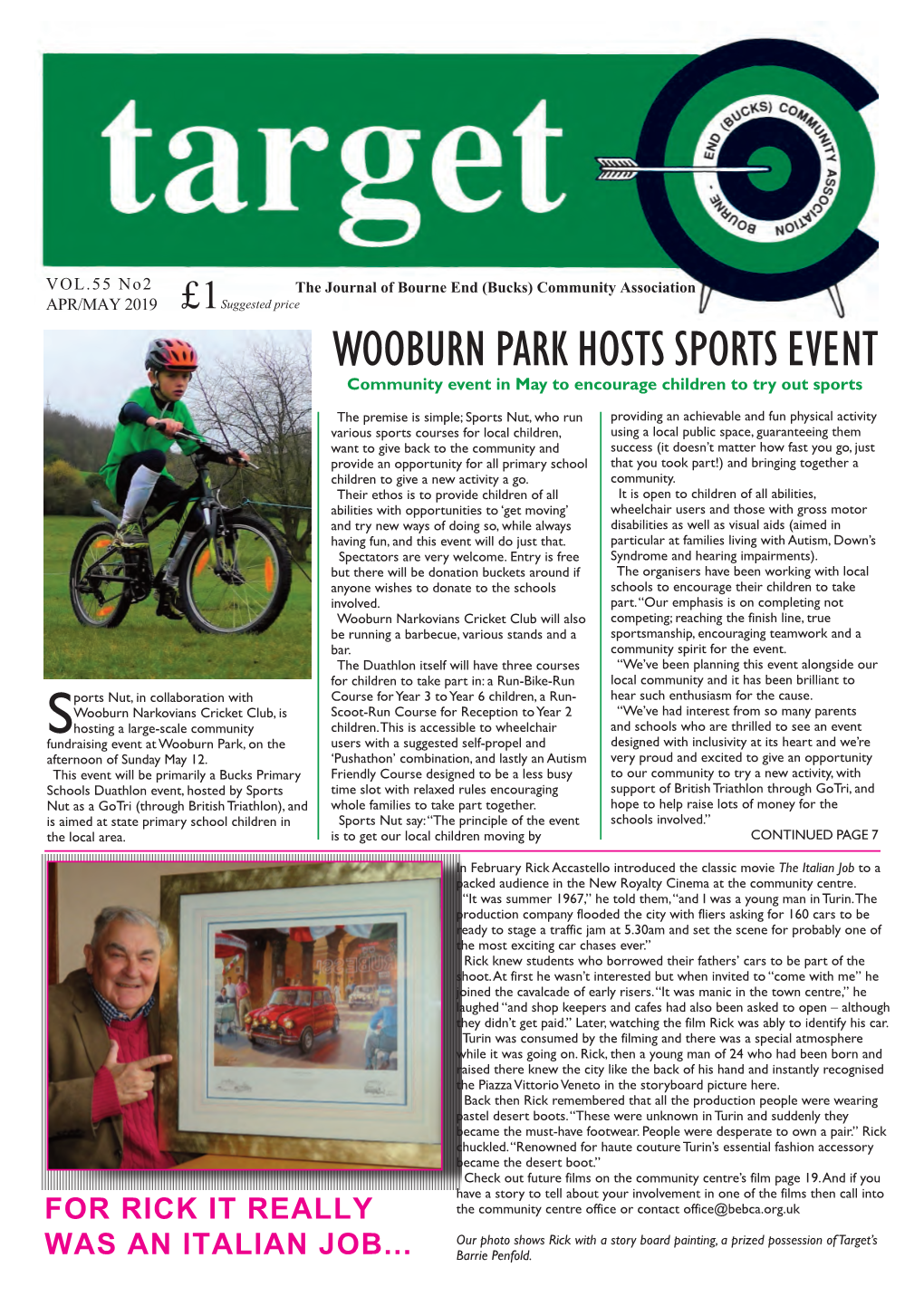 Wooburn Park Hosts Sports Event