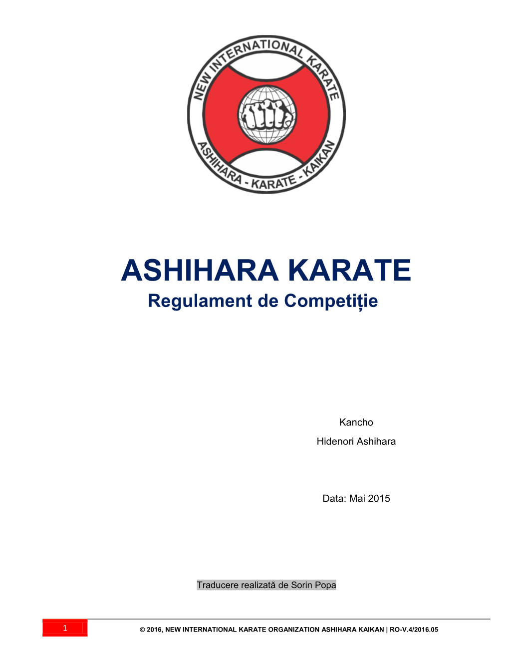 Campionat Ashihara Karate