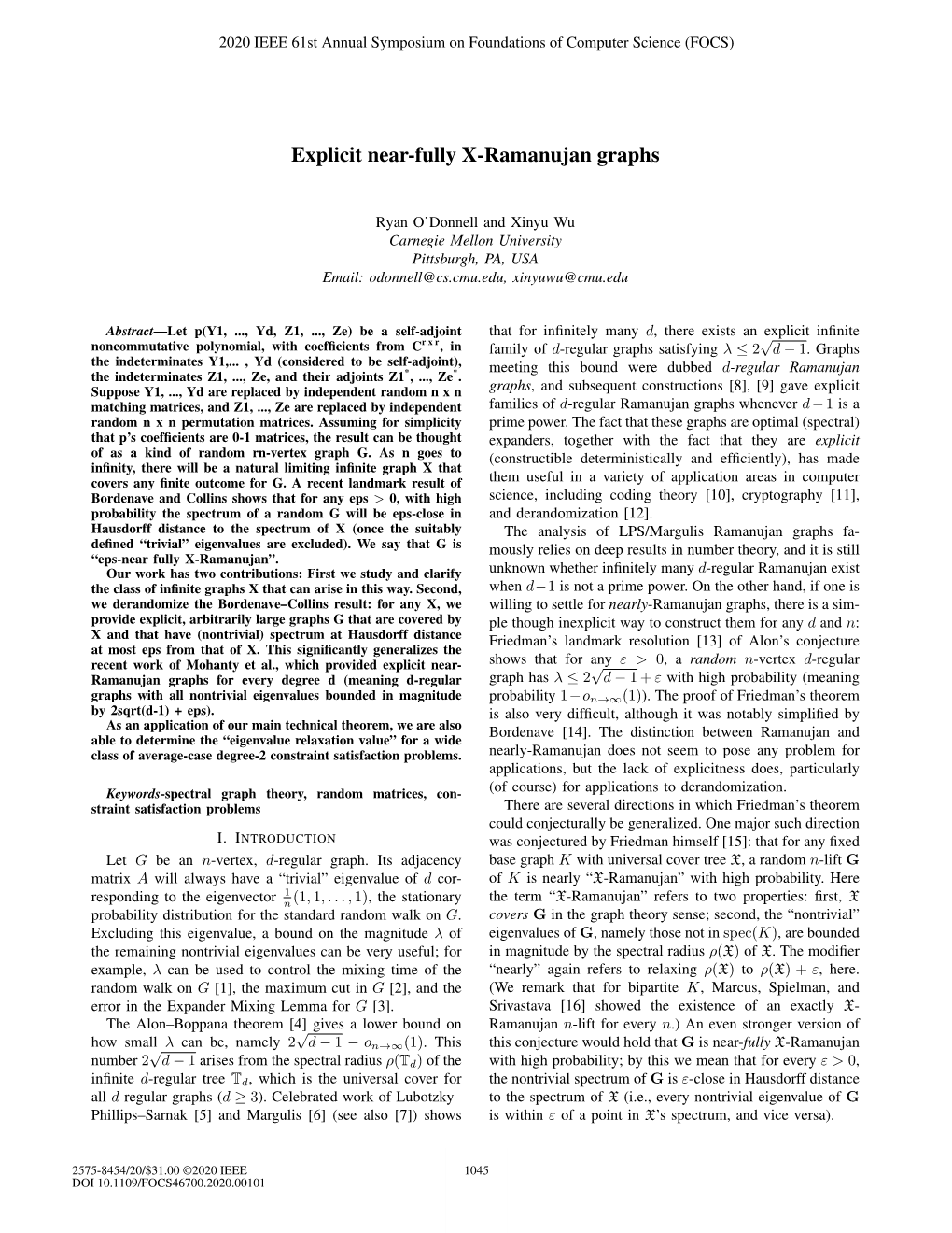 Explicit Near-Fully X-Ramanujan Graphs