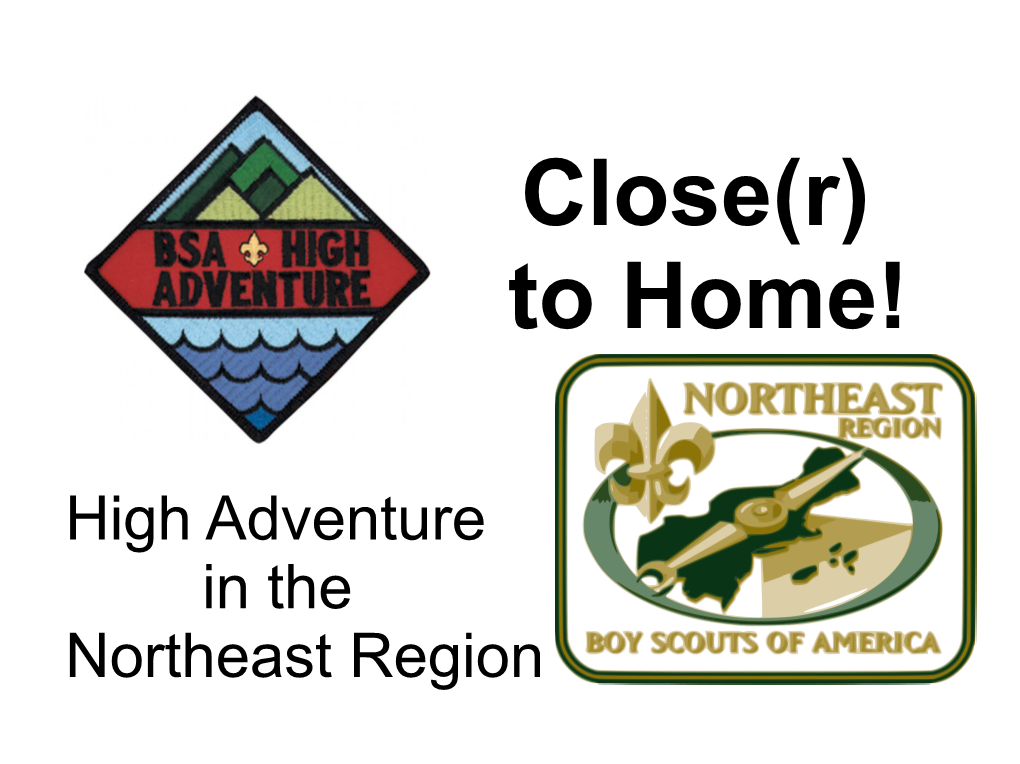 High Adventure in the Northeast Region