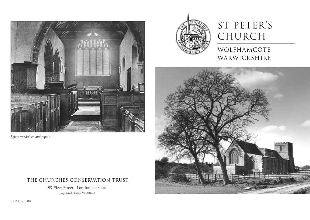 St. Peter's Church, Wolfhamcote Guidebook