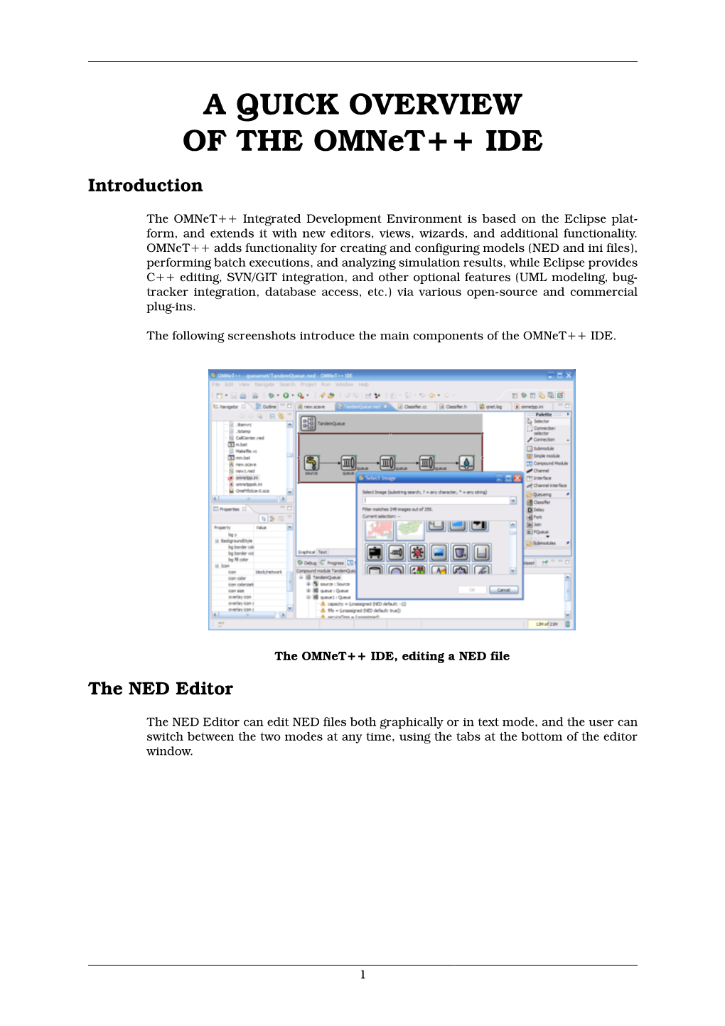 A QUICK OVERVIEW of the Omnet⁠+⁠+