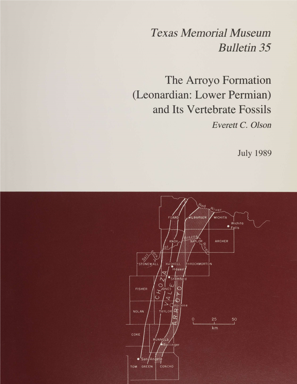 The Arroyo Formation (Leonardian: Lower Permian) and Its Vertebrate Fossils