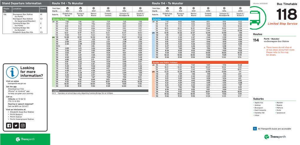 Bus Timetable 118 20201220.Pdf