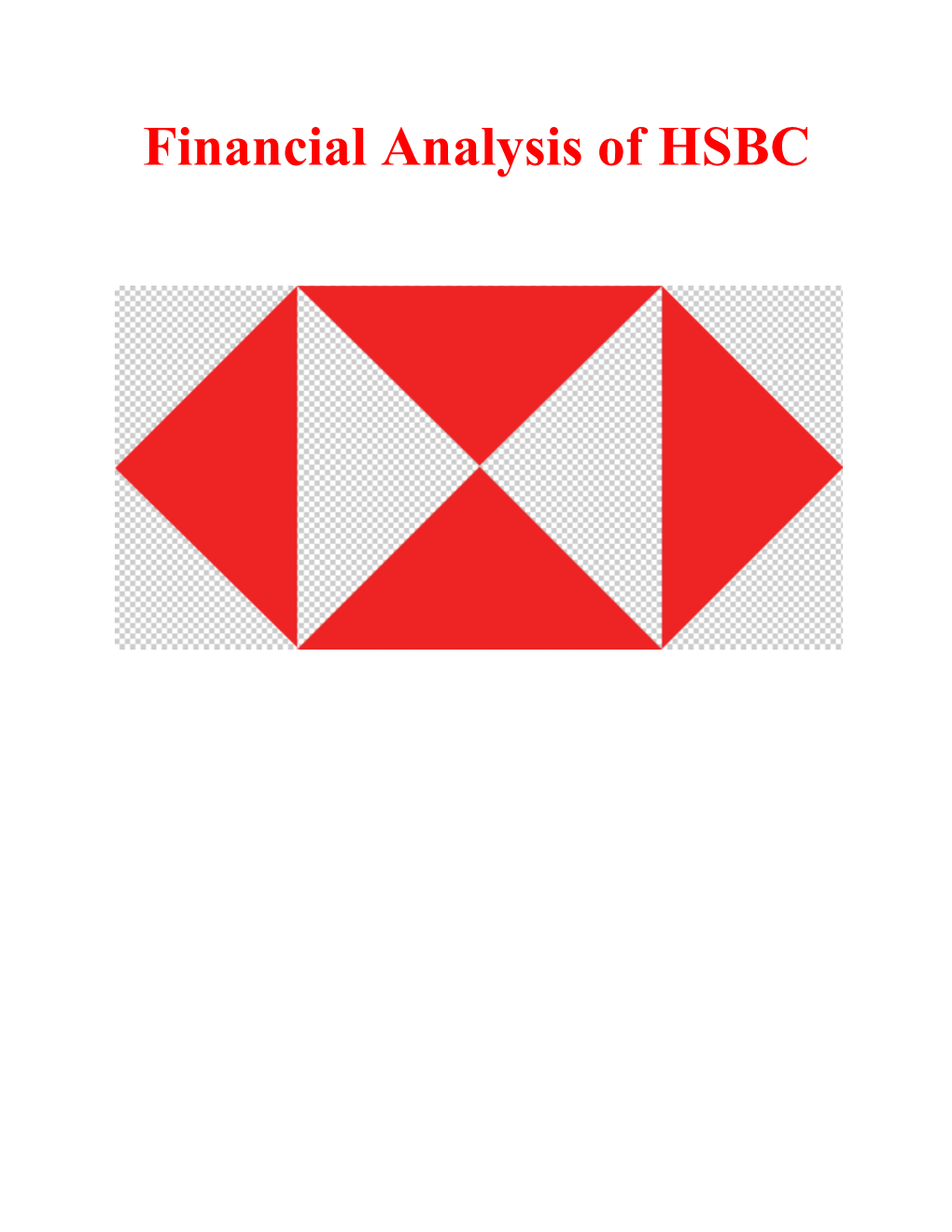 Financial Analysis of HSBC