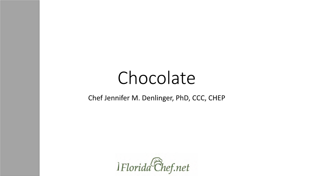 Chocolate Powerpoint