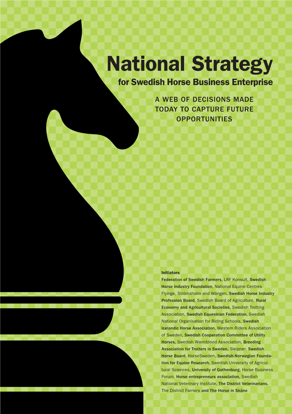 National Strategy for Swedish Horse Business Enterprise
