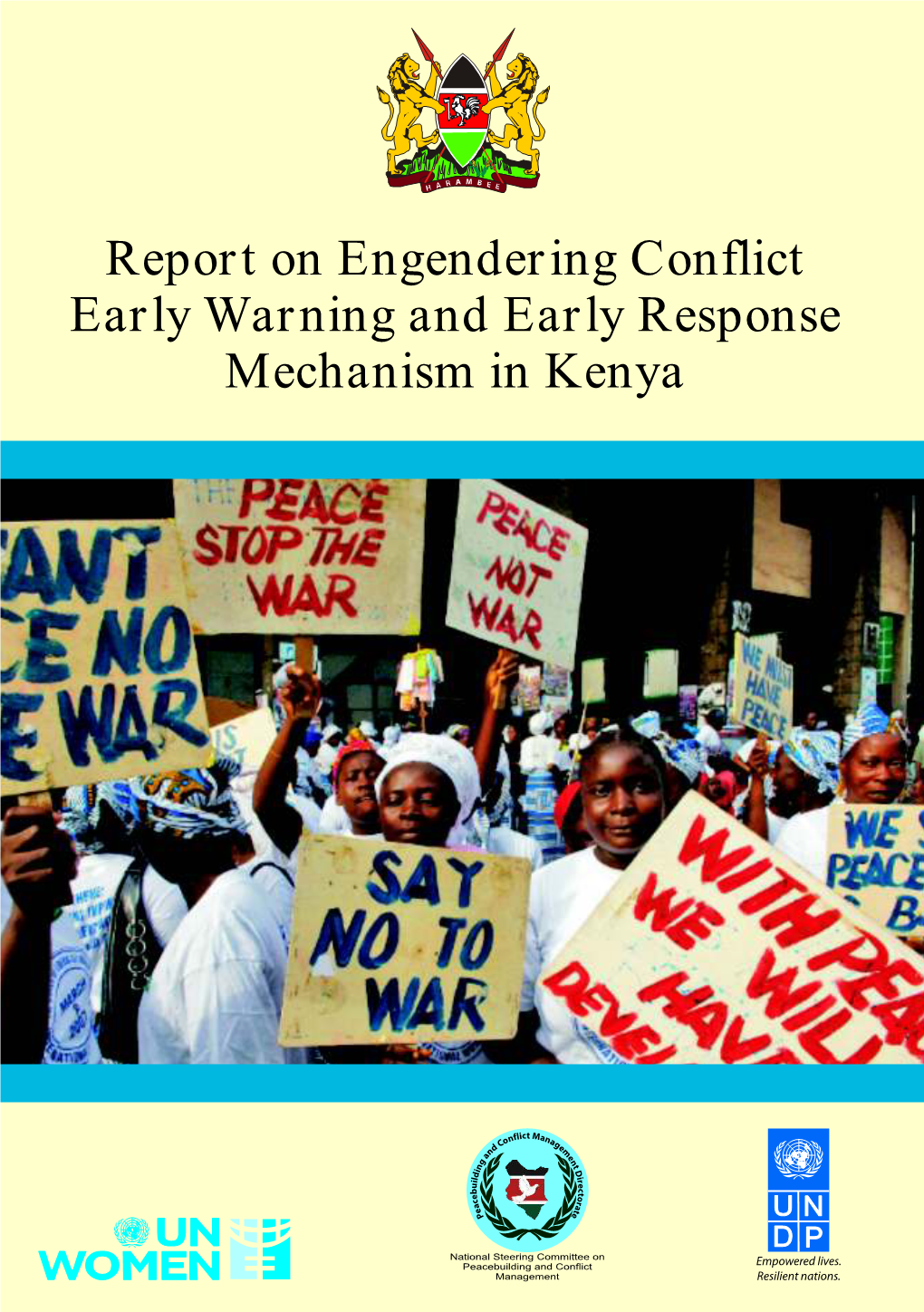 3.0. Conflict Early Warning and Early Response in Kenya