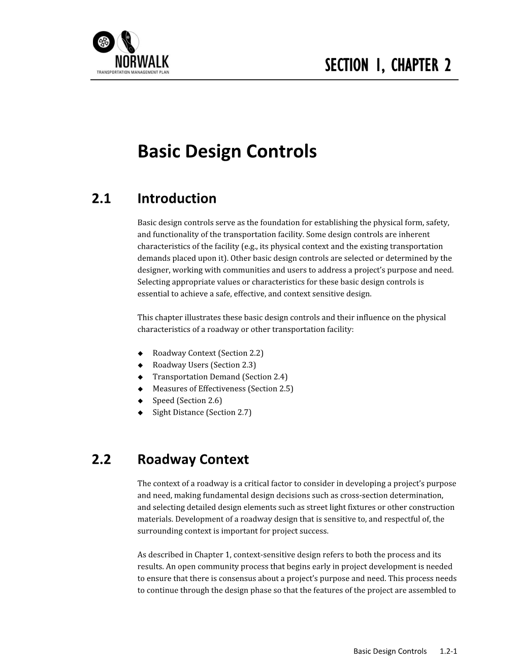 Basic Design Controls