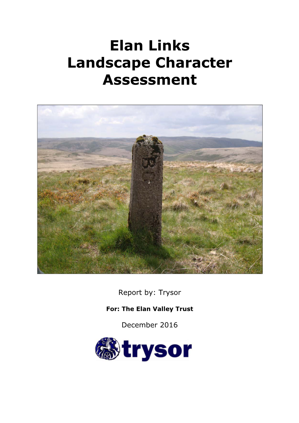 Elan Links Landscape Character Assessment