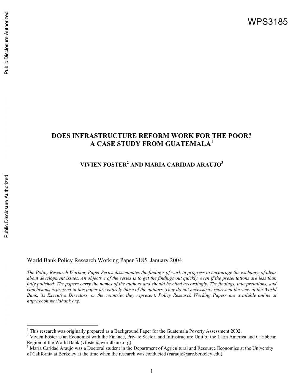 World Bank Document