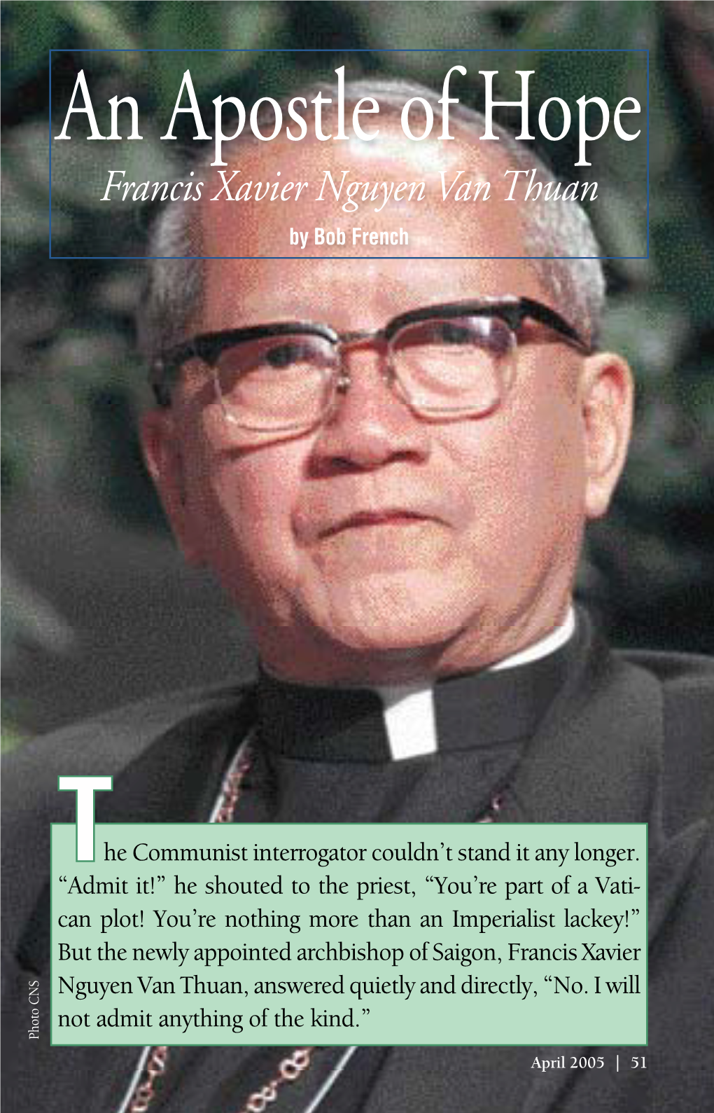 Cardinal Van Thuan Story