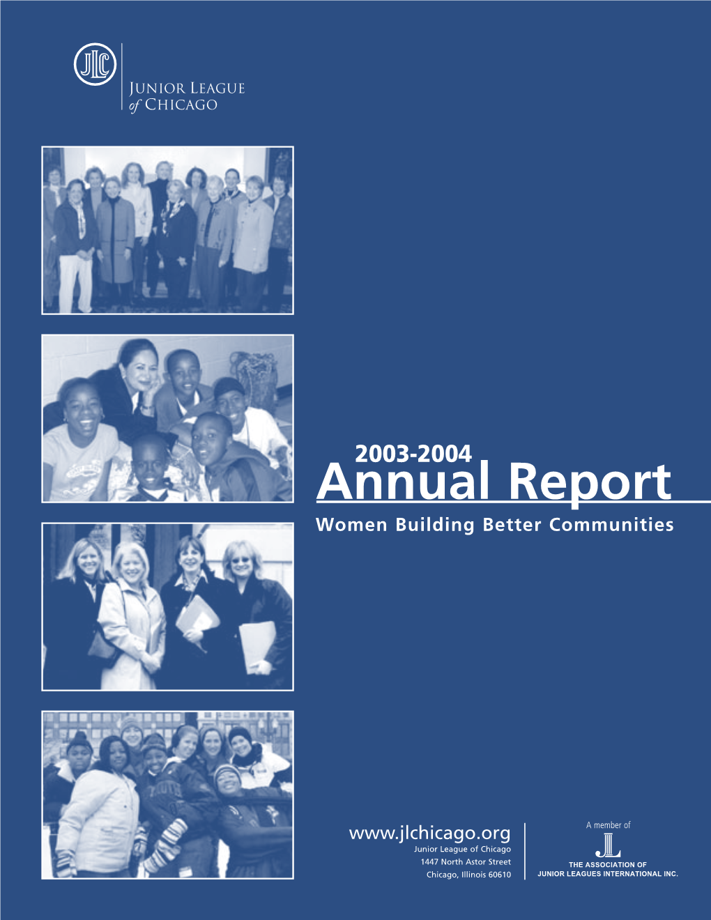 2003-2004 Annual Report Women Building Better Communities