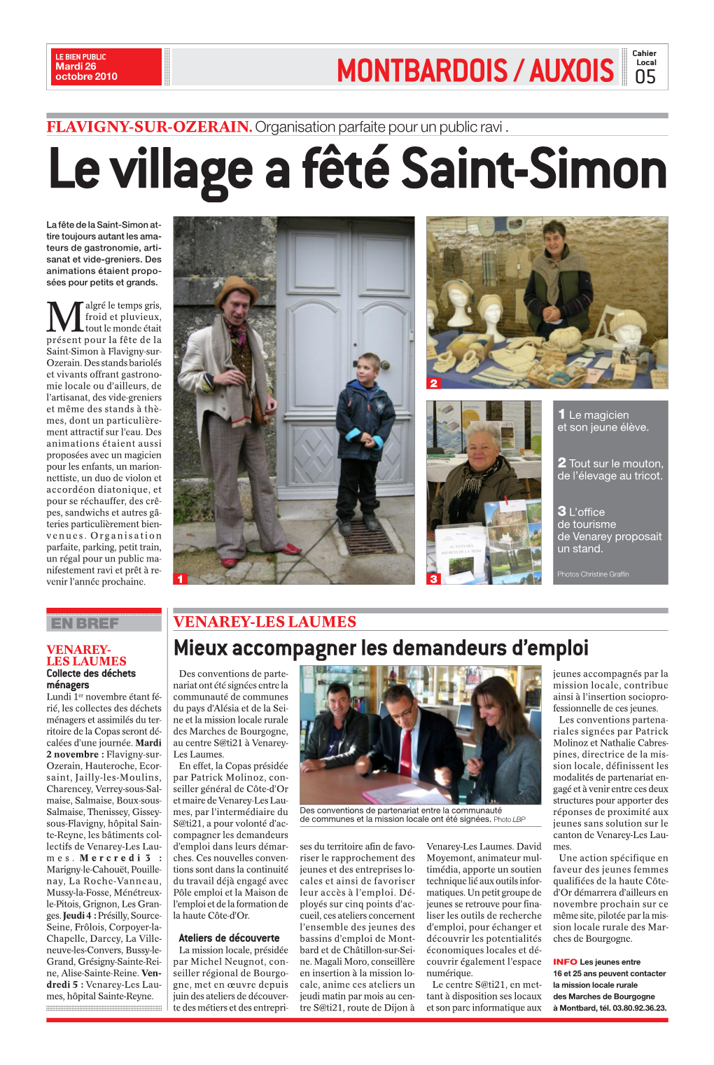 Levillageafêtésaint-Simon