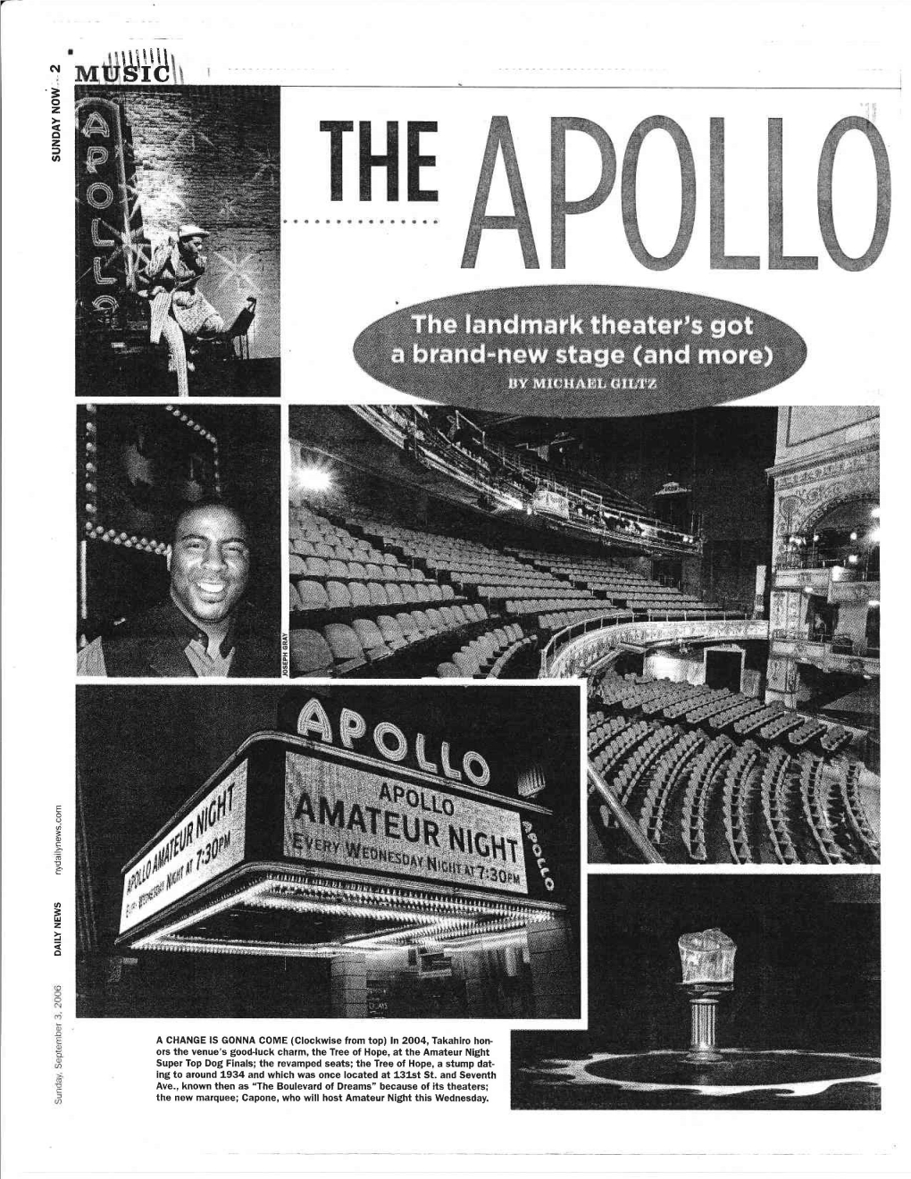 Apollo Theater Facelift, 9-3-2006