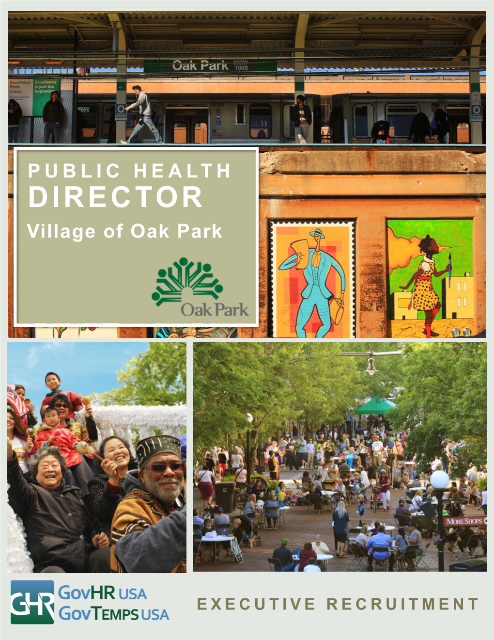 Public Health Director Oak Park, Illinois the Village