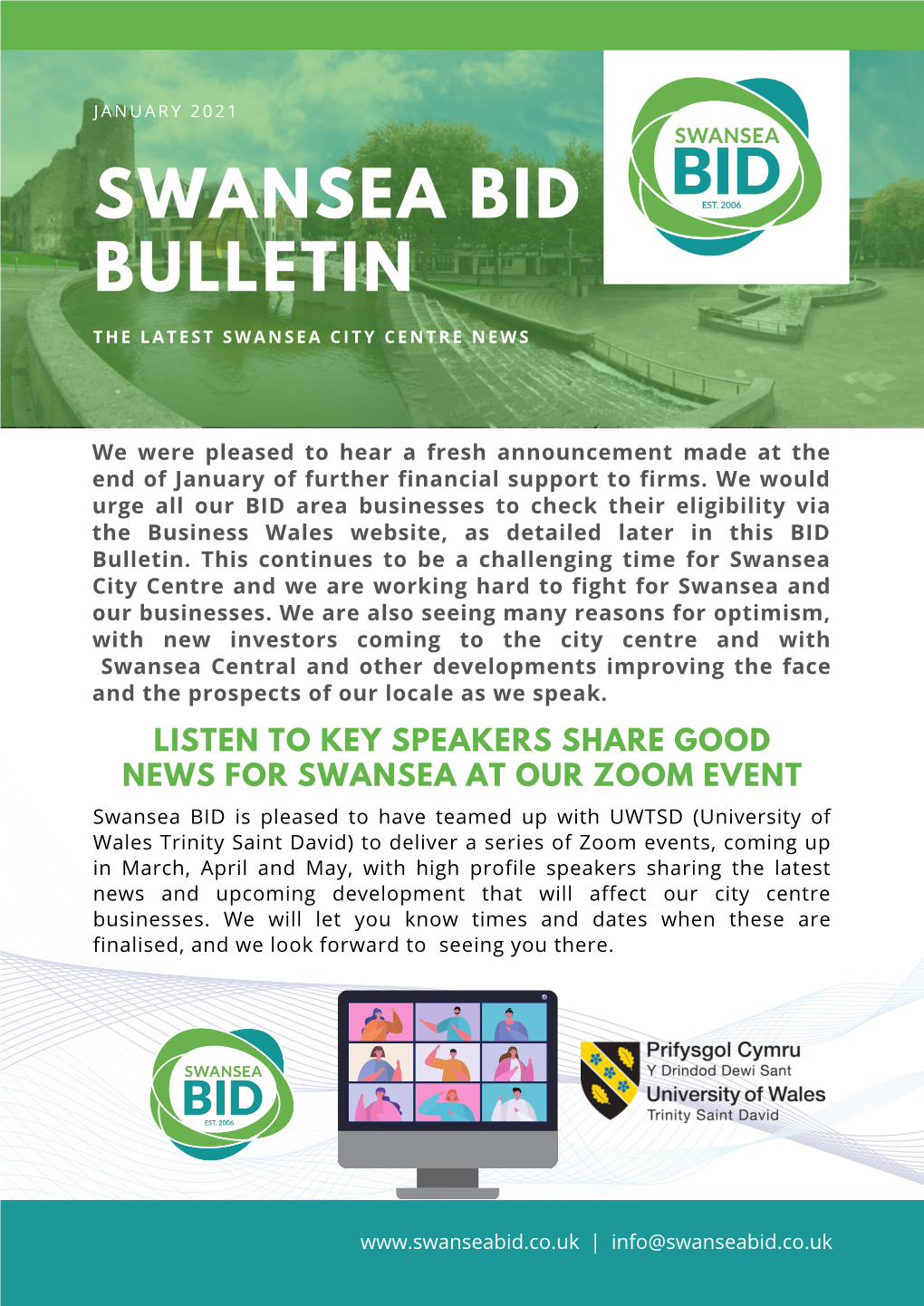 JAN SOCIAL/WEB BID Newsletter