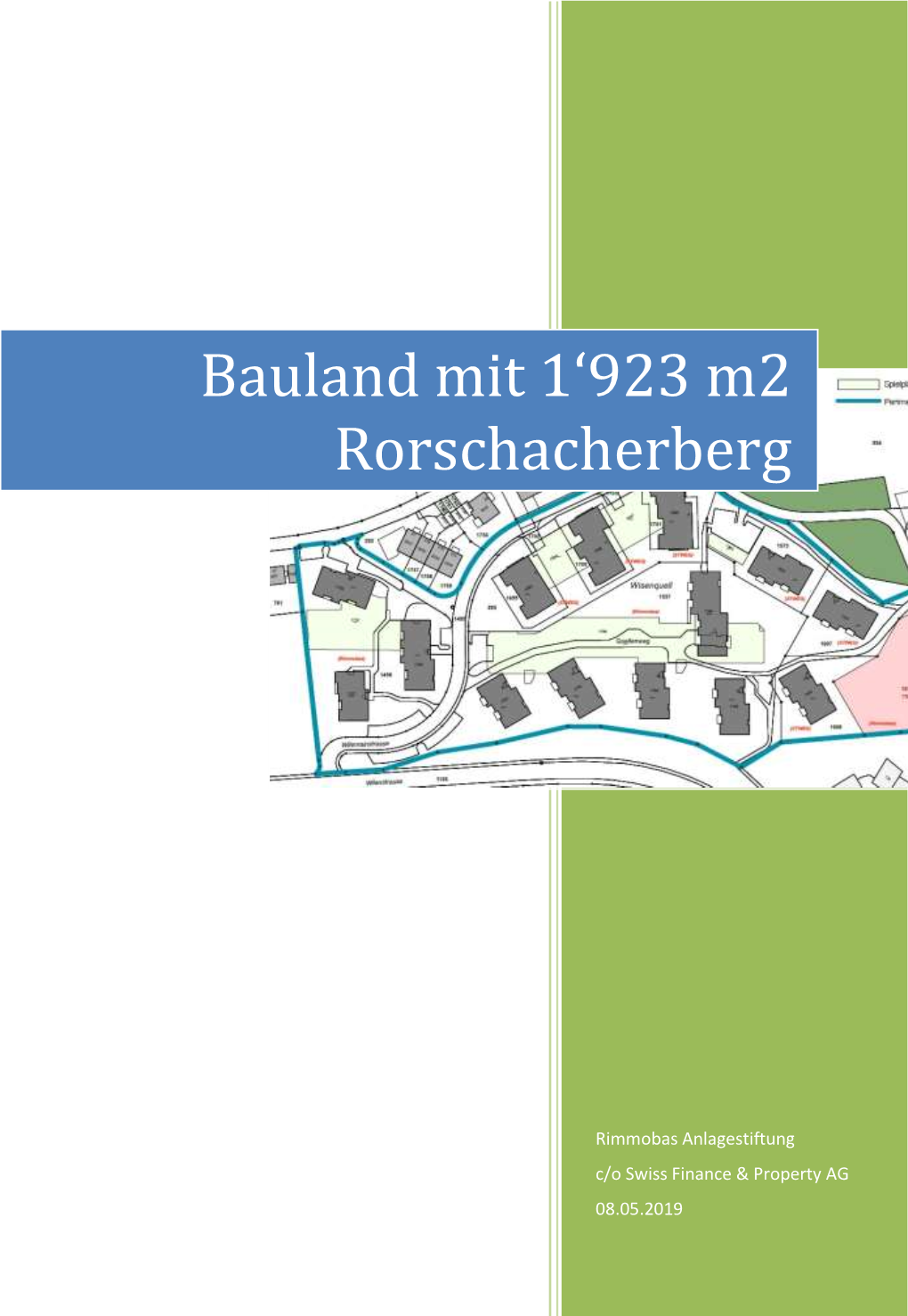 Bauland Mit 1'923 M2 Rorschacherberg