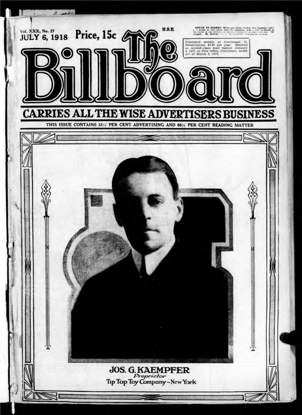 The Billboard 1918-07-06