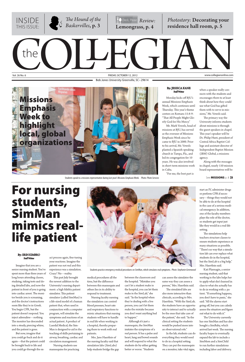 For Nursing Students, Simman Mimics Real