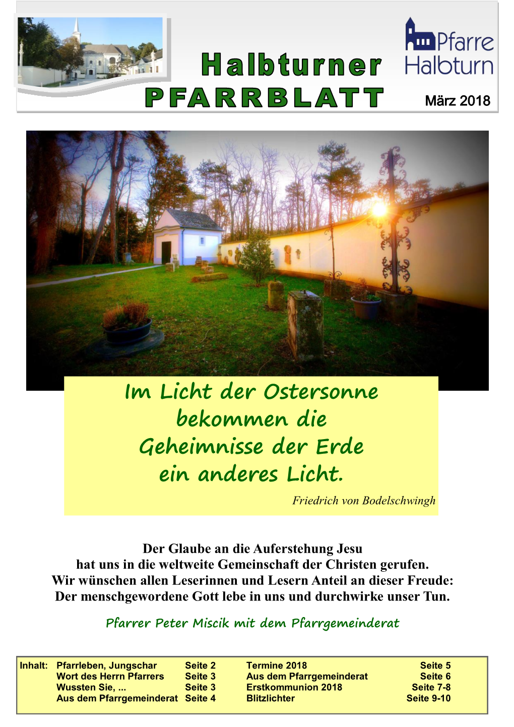 Im Licht Der Ostersonne Bekommen Die Geheimnisse Der Erde Ein Anderes Licht