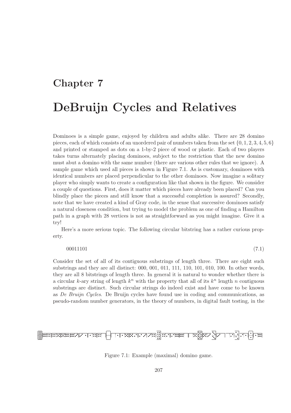 Debruijn Cycles and Relatives