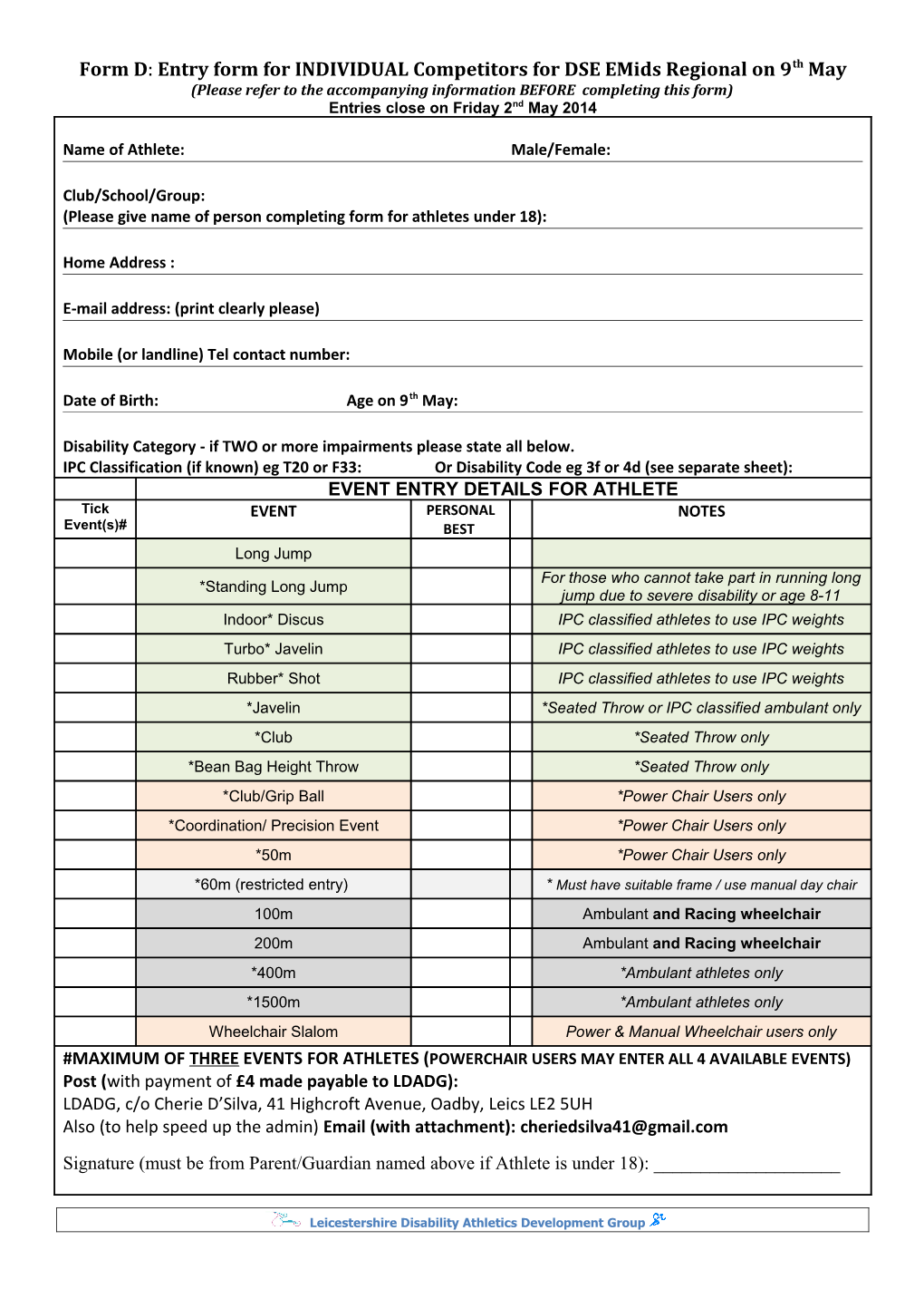 Please Refer to the Accompanying Information BEFORE Completing This Form