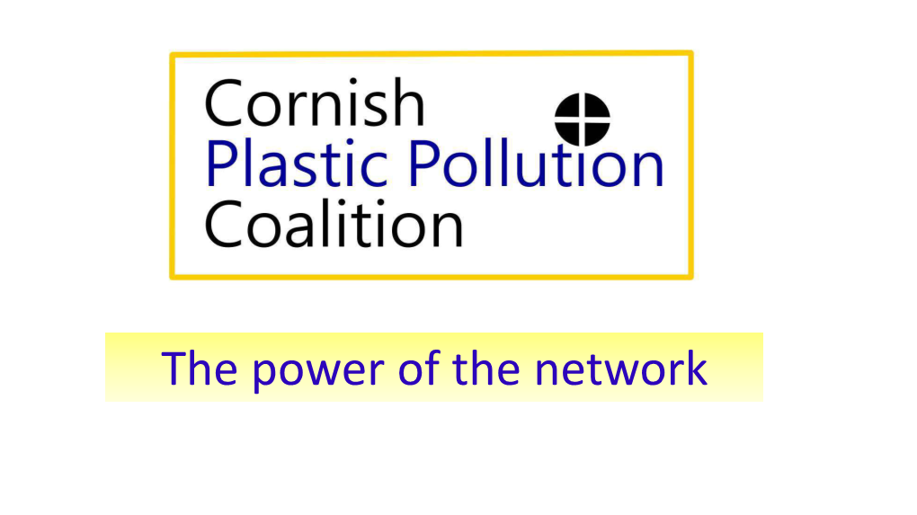 Cornish Plastic Pollution Coalition URL @Yourshoreplastic