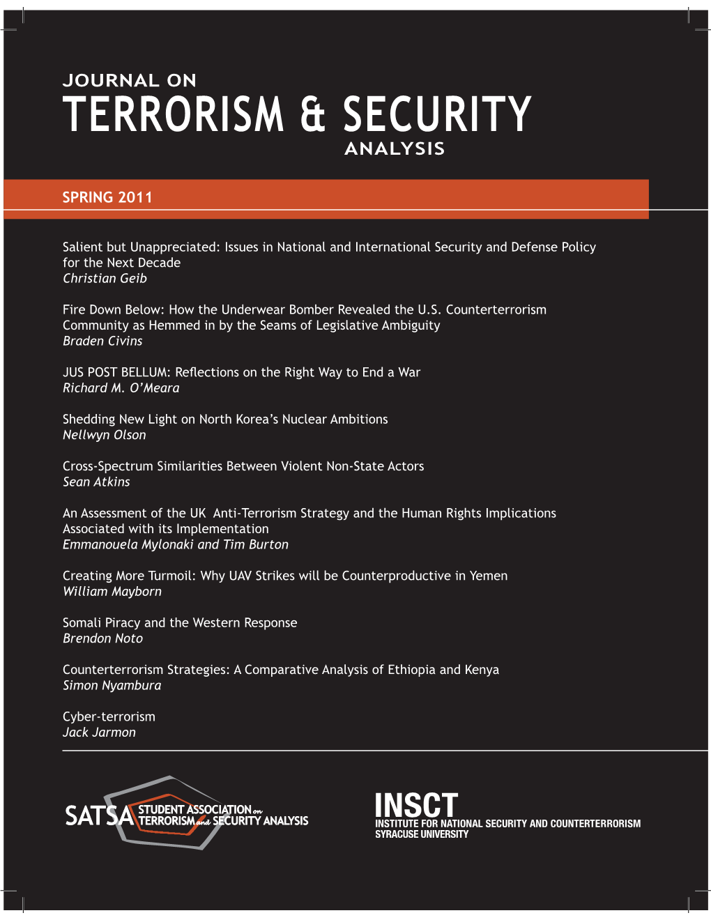 Terrorism & Security