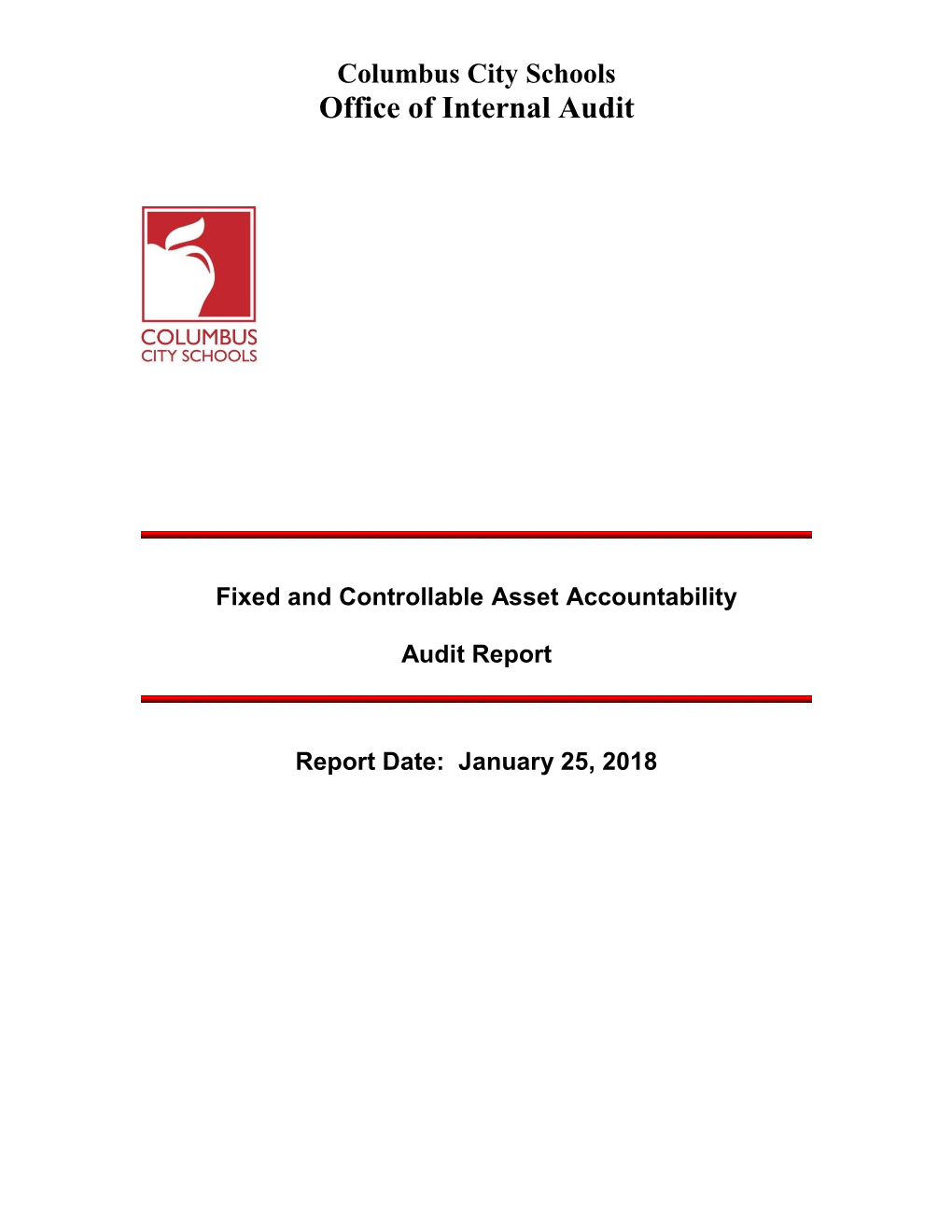 Fixed & Controllable Asset Audit Report